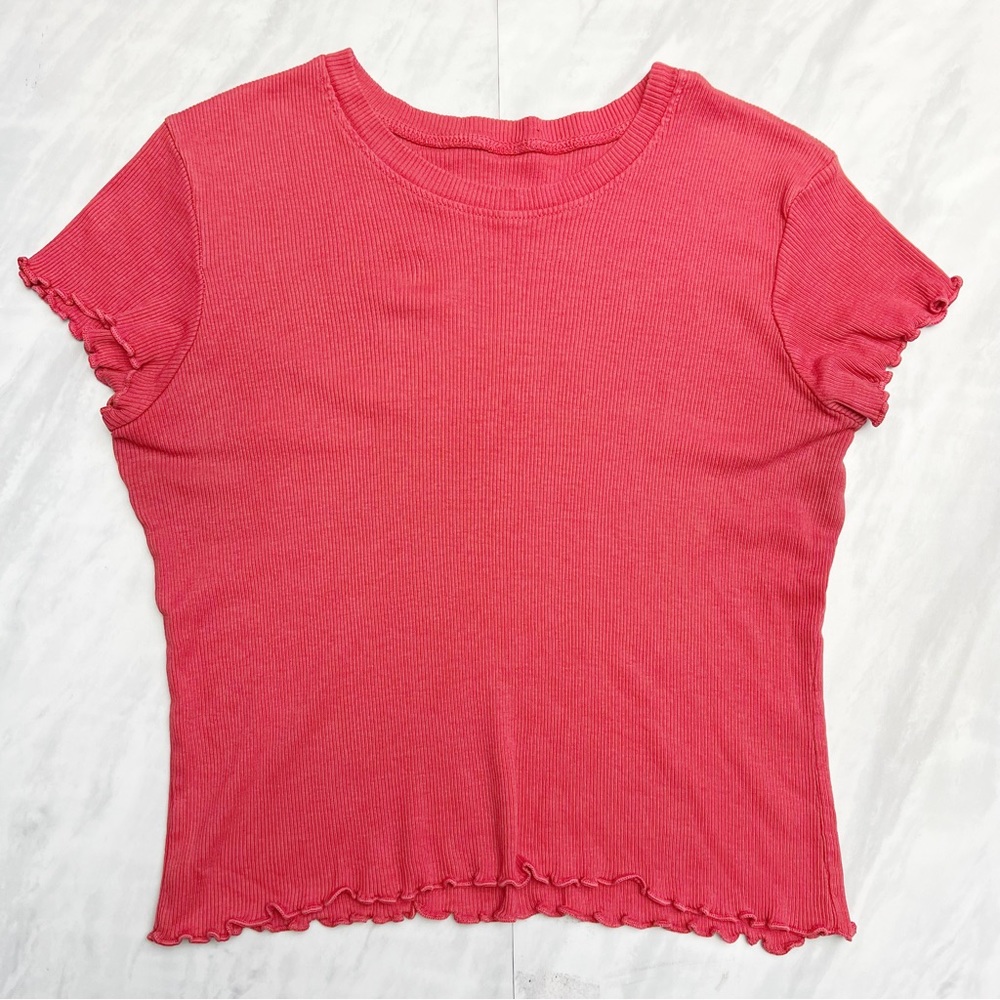 J. Galt Red Ribbed Crop OS